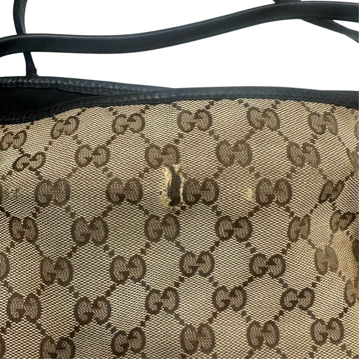 Women's GG Supreme Tote Handbag Beige - Photo 14