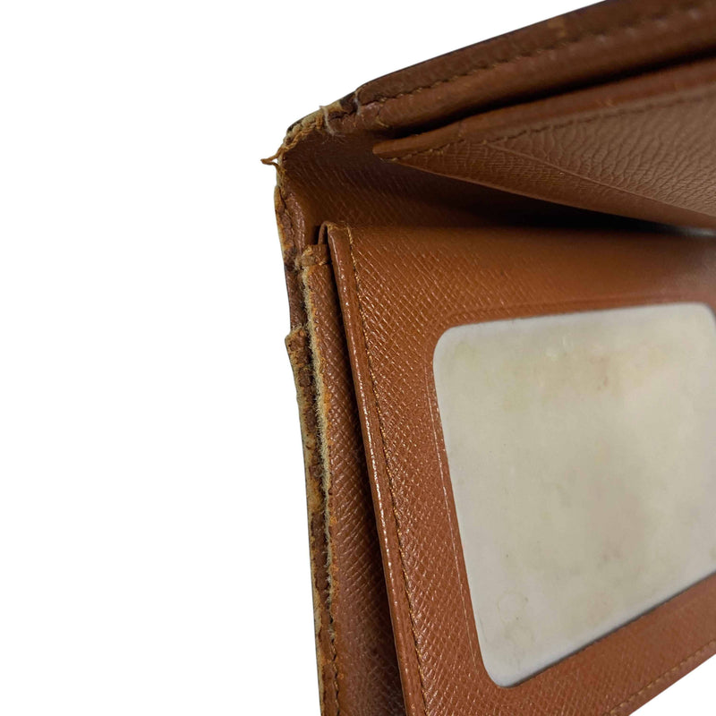 Women's Monogram Bifold Wallet Brown