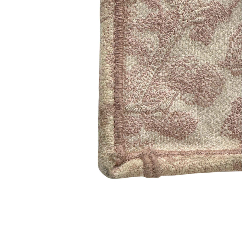 Women's Toile De Jouy Book Tote Handbag Pink
