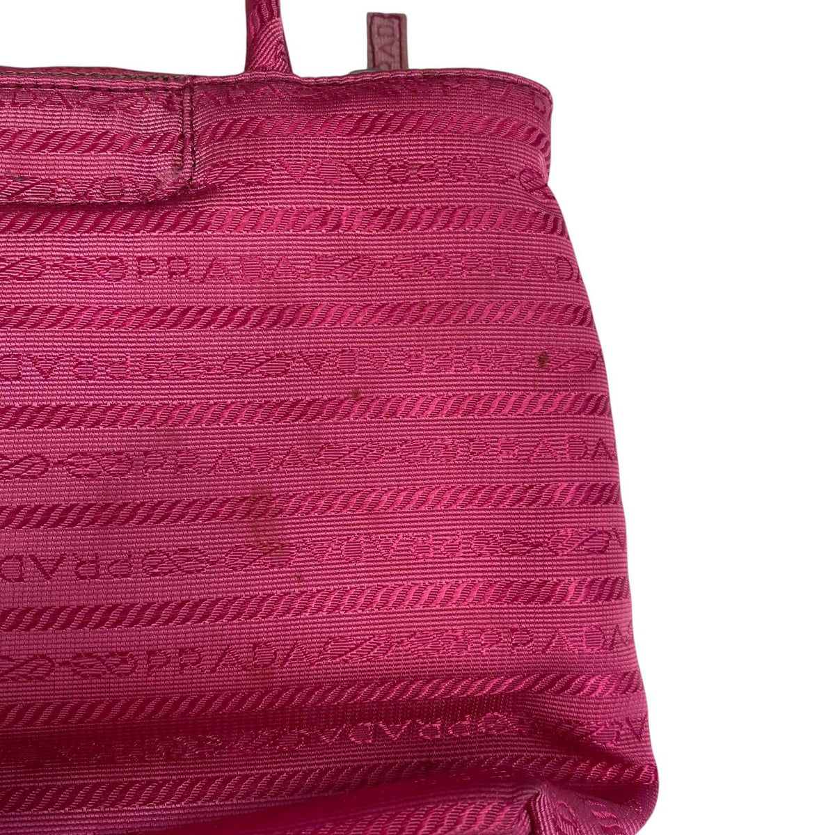Women's Monogram Nylon Mini Tote Handbag Pink - Photo 15