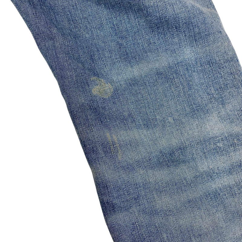 Men's Distressed Jeans Blue Size M / W32