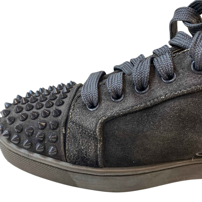 Men's Louis Junior Spikes Low Trainers Black Size UK 7 / EU 41