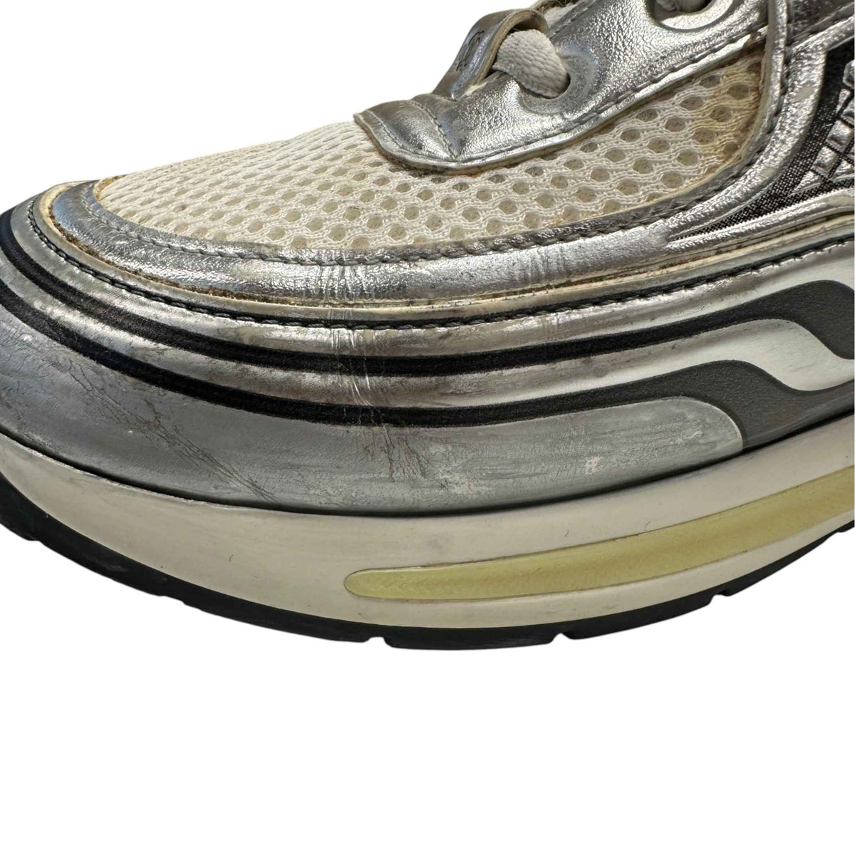 Women's CC Runner Low Trainers Silver Size UK 6.5 / EU 39.5 - Photo 13