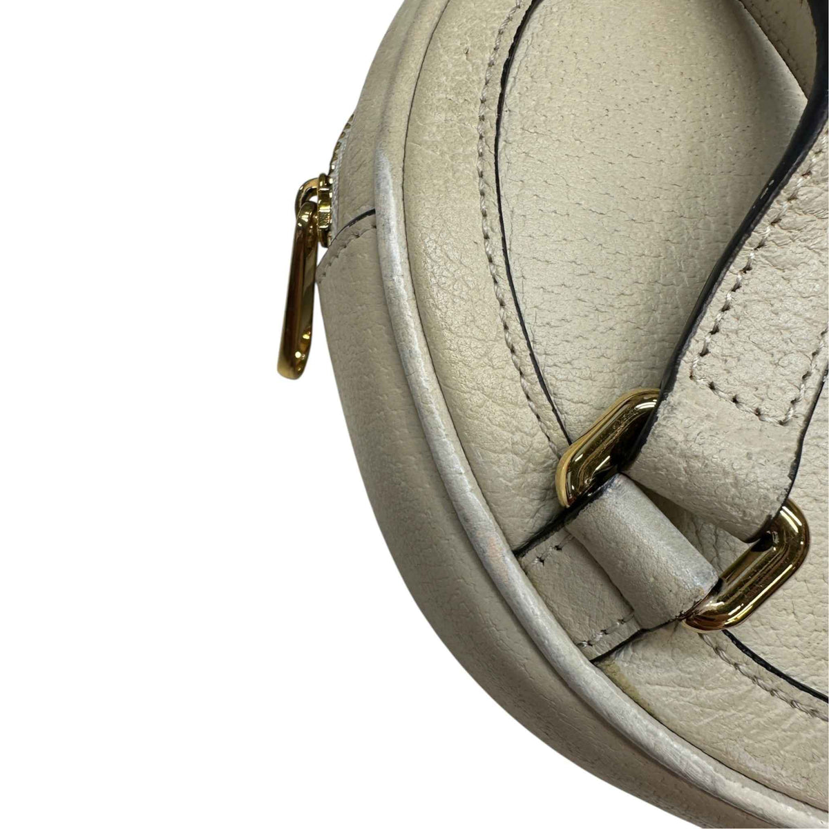 Women's Ophidia Round Mini Backpack Cream - Photo 14