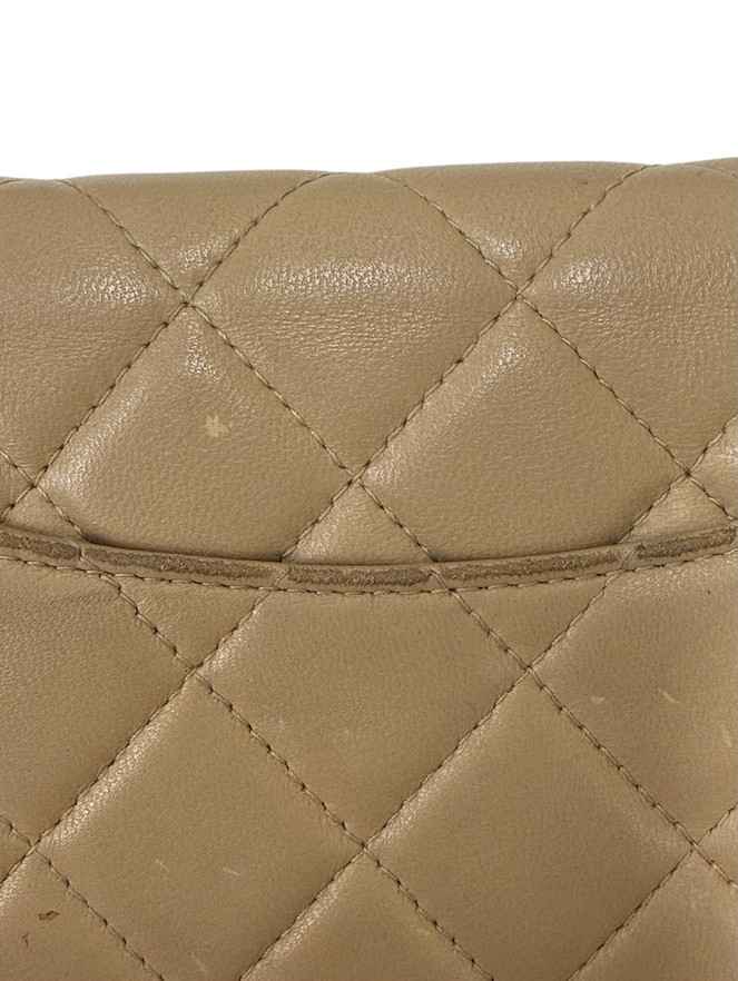 Women's Classic Wallet on Chain Crossbody Bag Beige - Photo 15