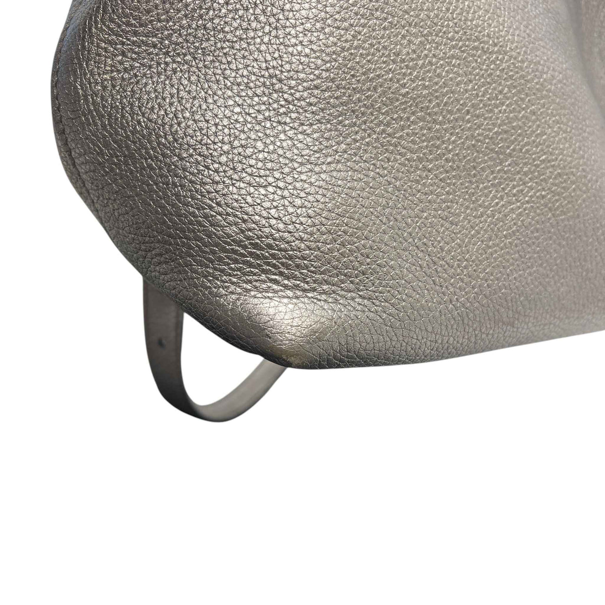 Women's Dual Strap Zip Tote Handbag Silver - Photo 10