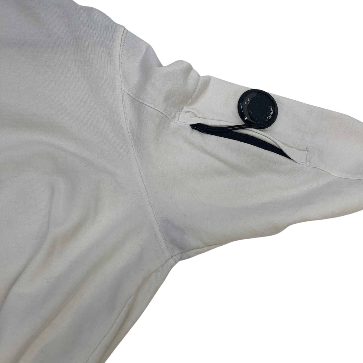 Men's Lens Sweatshirt White Size L - Photo 7