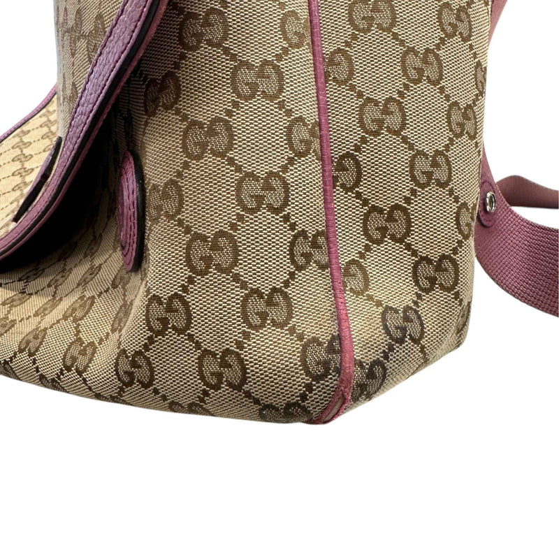 Women's GG Supreme Baby Changer Travel Bag Beige