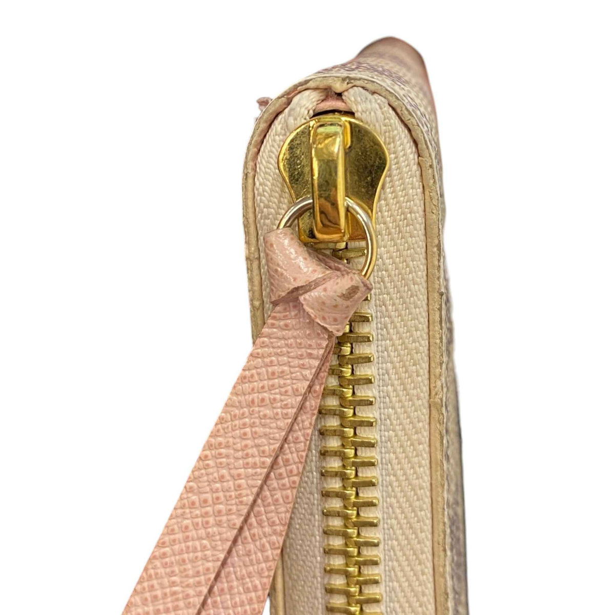 Women's Damier Azur Clemence Wallet White - Photo 8