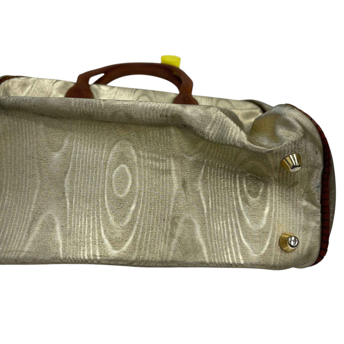 Women's Vintage Anagram Boston Handbag Gold - Photo 12