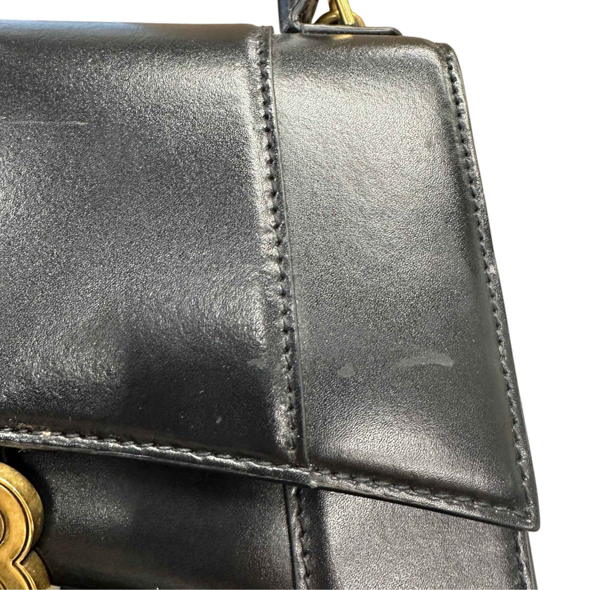 Women's Hourglass Medium Handbag Black - Photo 14