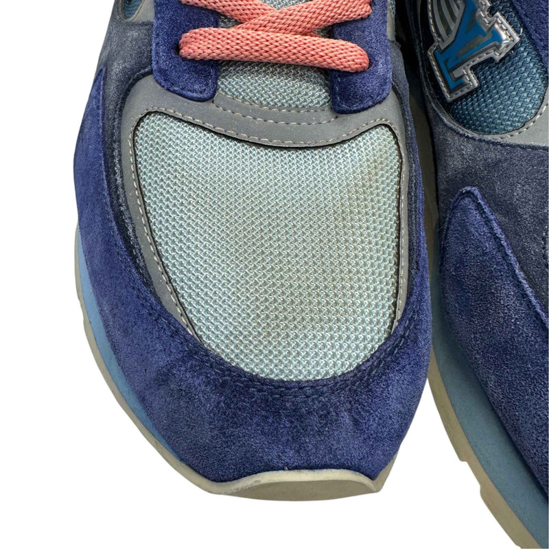 Men's Run Away Low Trainers Blue Size UK 9 / EU 43