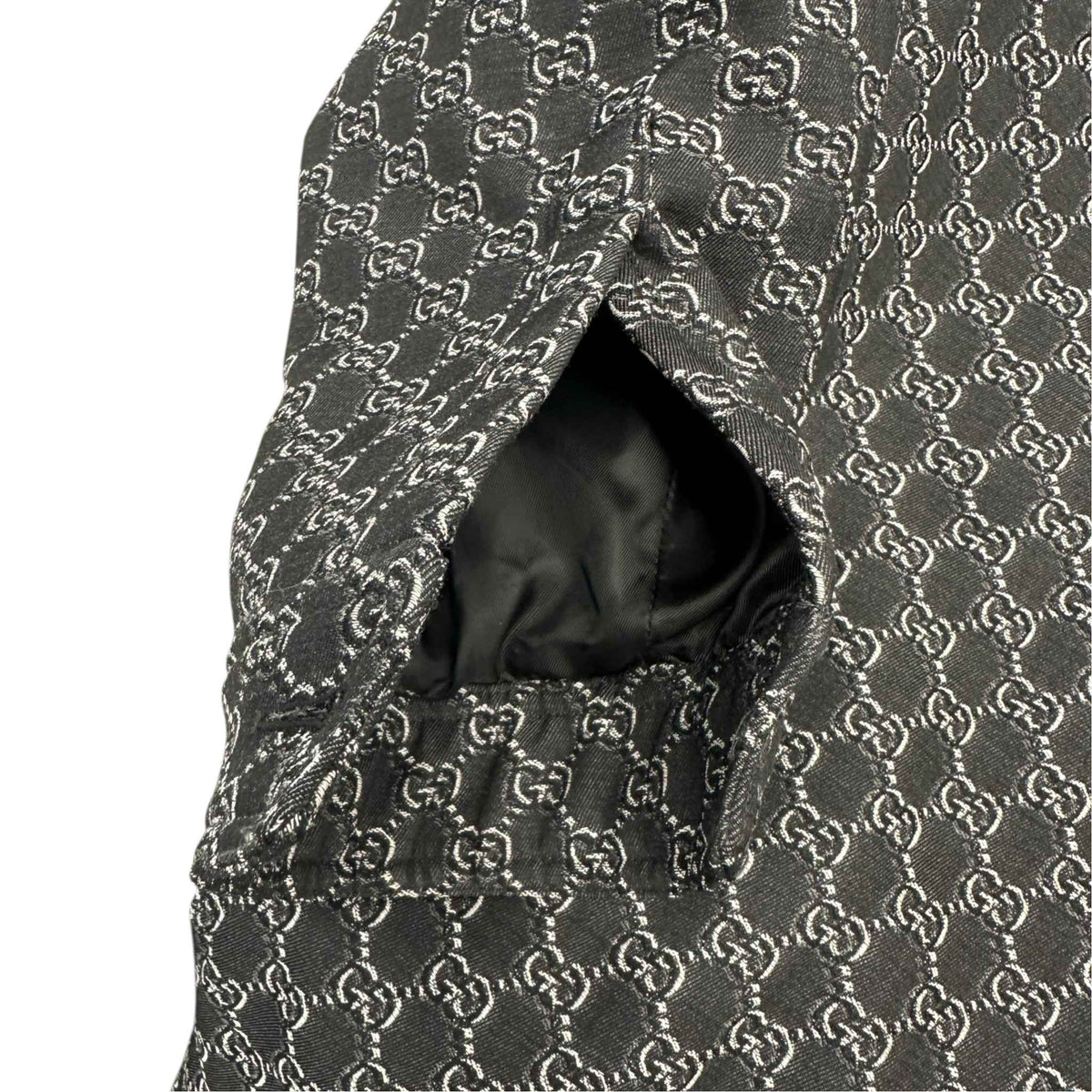 Men's GG Supreme Jacket Black Size M - Photo 6