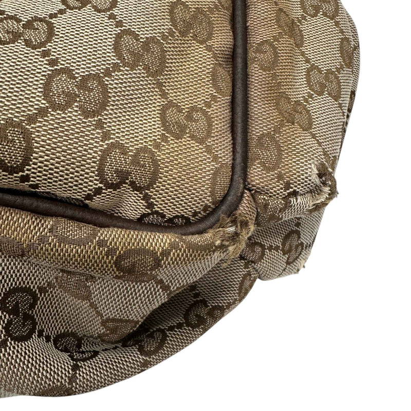 Women's GG Supreme Changing Baby Travel Bag Beige