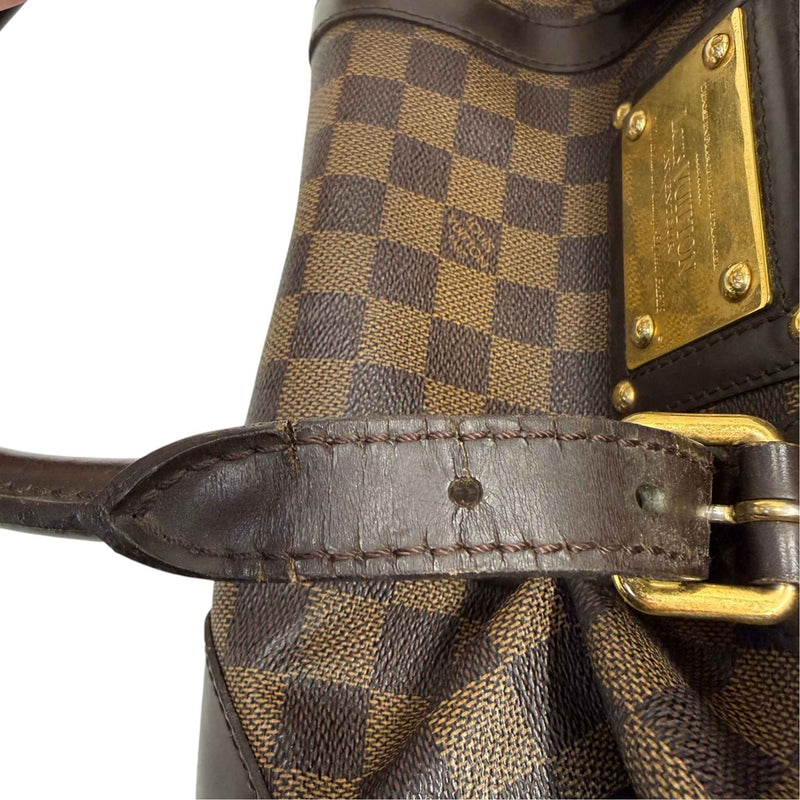 Women's Damier Ebene Berkeley Handbag Brown