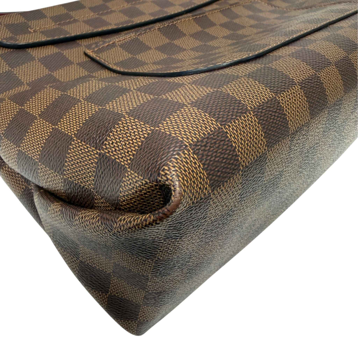 Women's Damier Ebene Beaubourg MM Handbag Brown - Photo 15