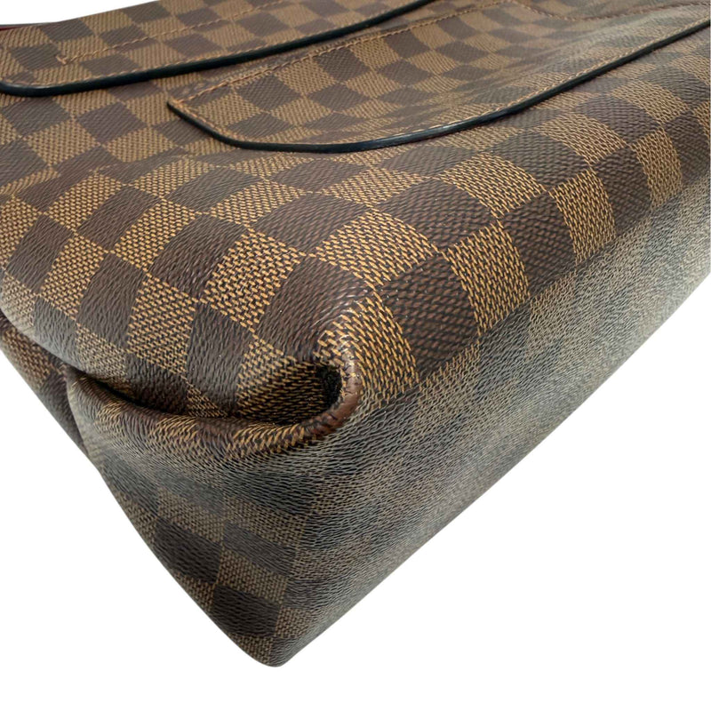 Women's Damier Ebene Beaubourg MM Handbag Brown