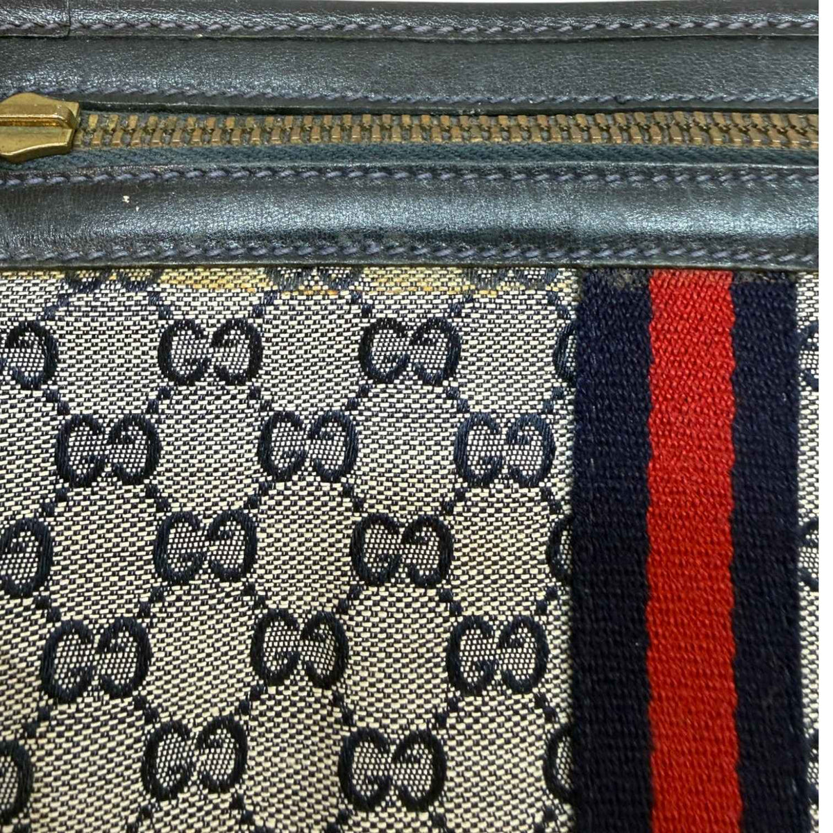Men's GG Supreme Pouch Navy - Photo 11