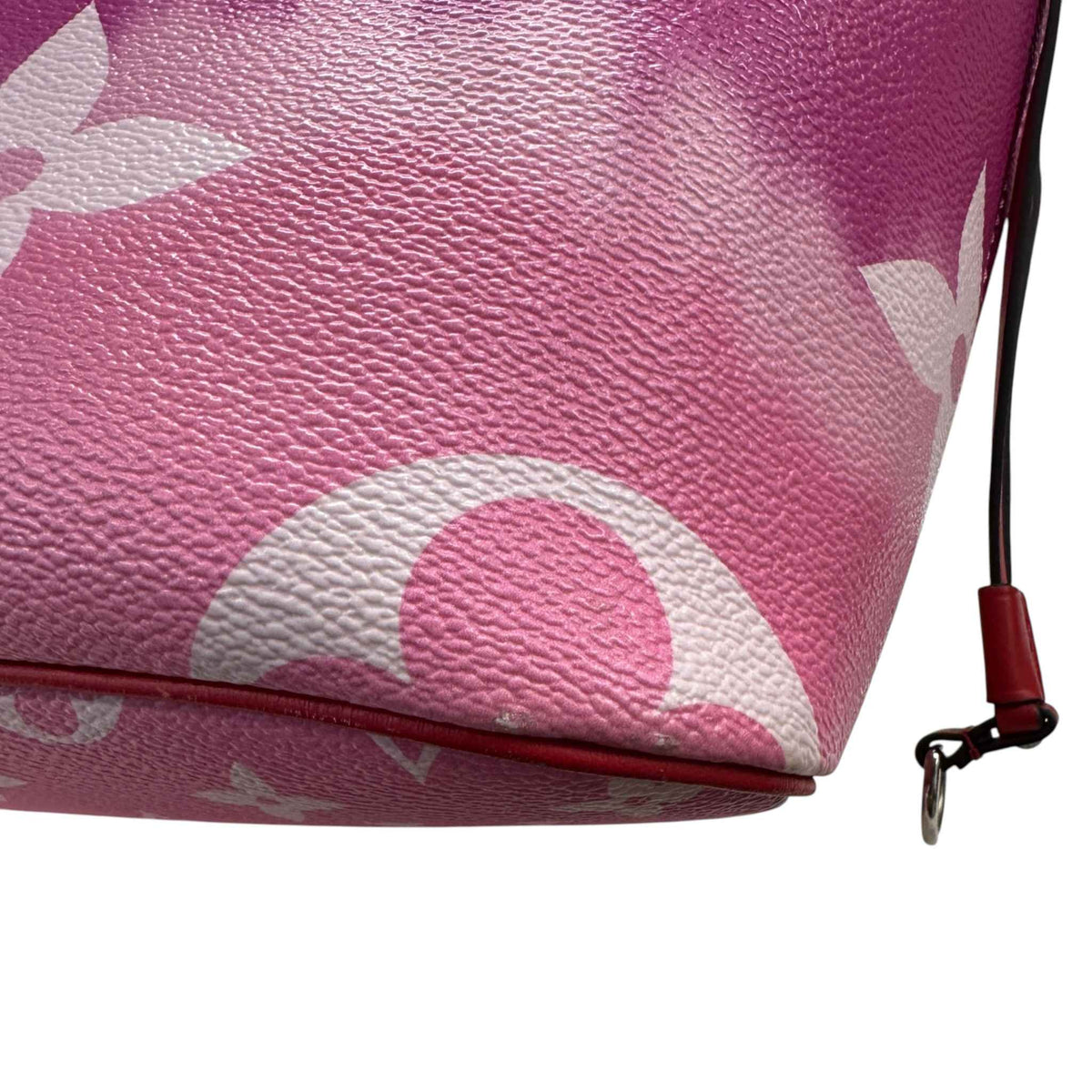 Women's Monogram Escale Neverfull MM Handbag Red - Photo 12