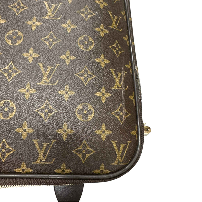 Men's Monogram Pegase 55 Suitcase Brown