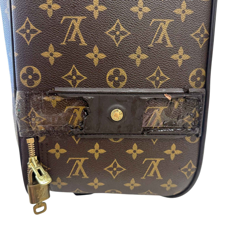 Men's Monogram Pegase 55 Suitcase Brown