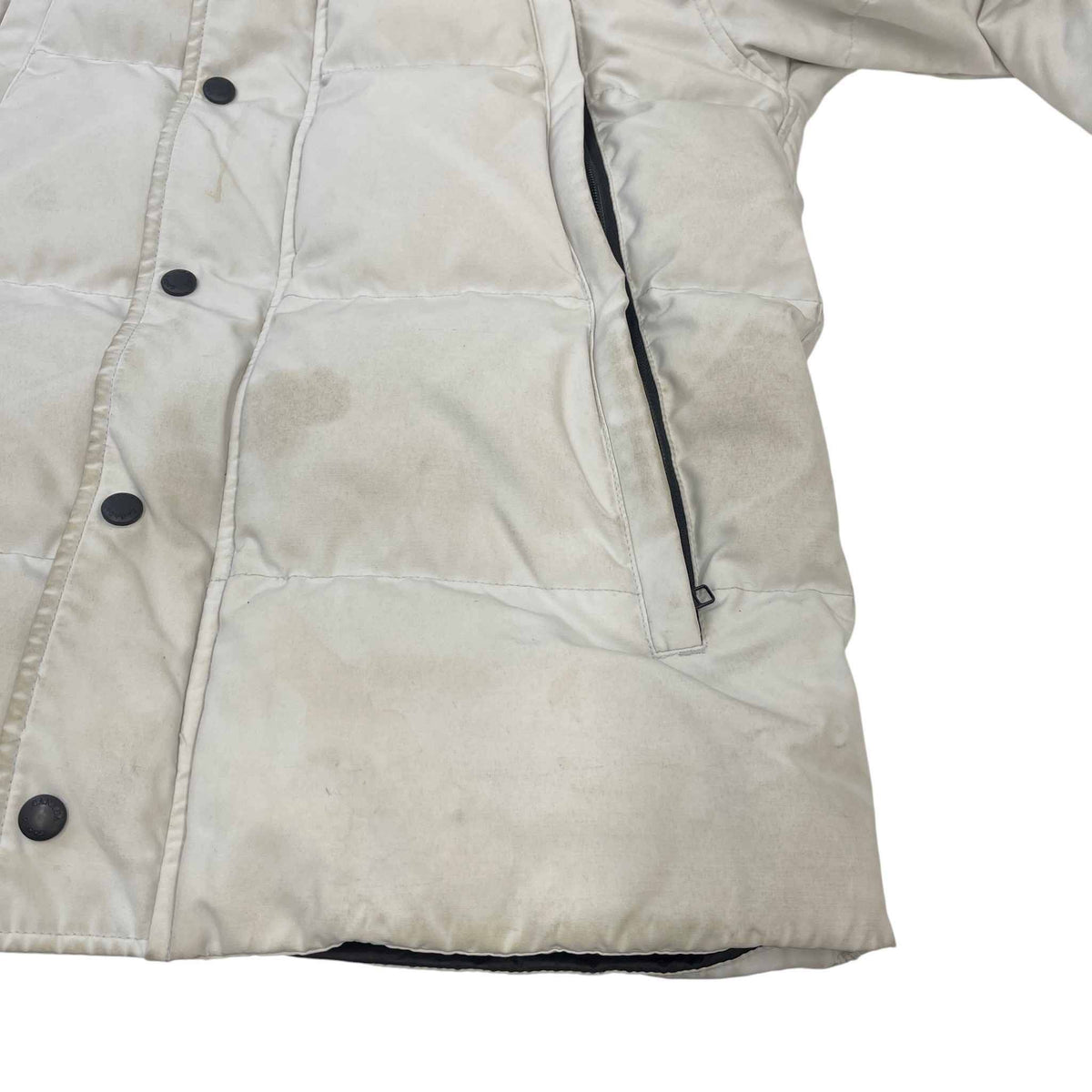 Men's Wyndham Down Jacket White Size S - Photo 12