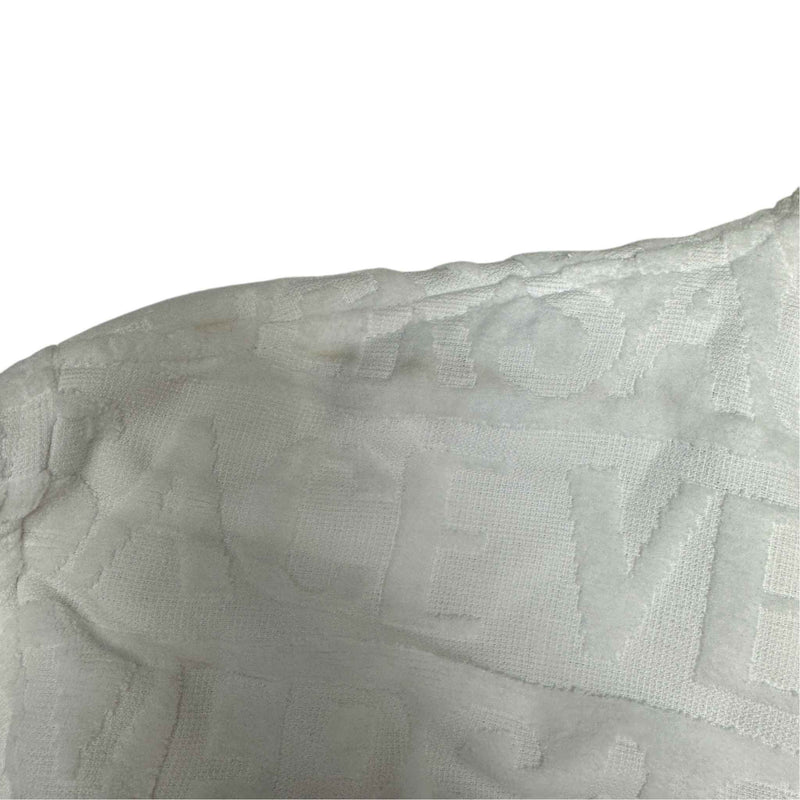 Men's I ♡ Baroque Bath Robe White Size L