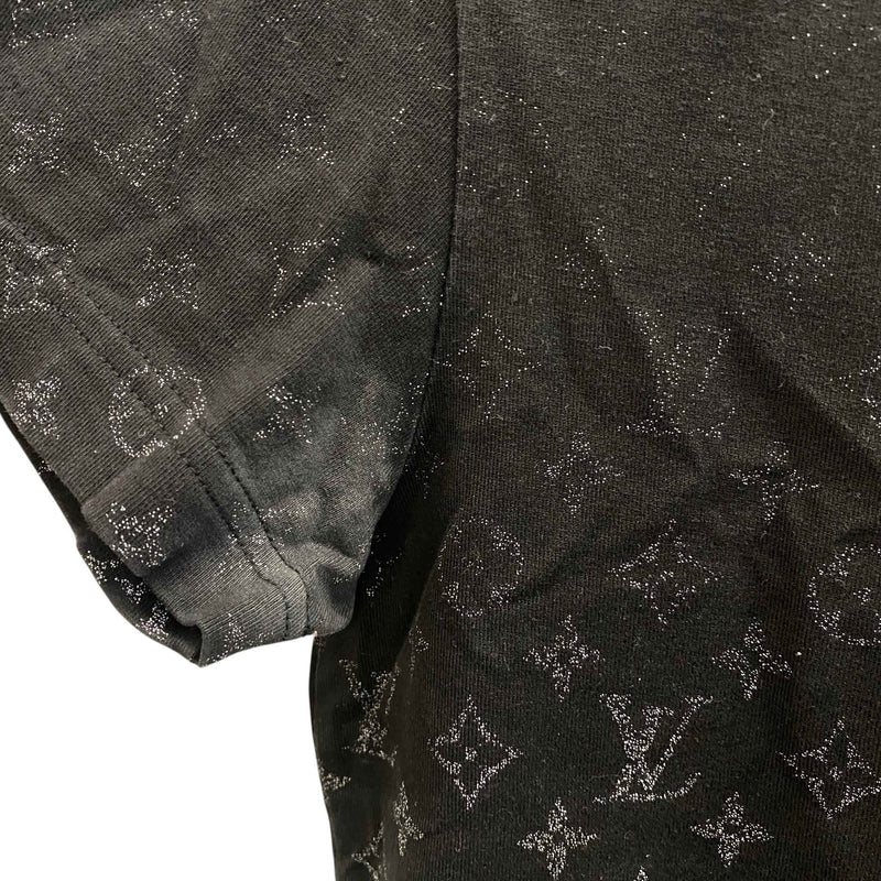 Men's Monogram Gradient T-Shirt Black Size XS