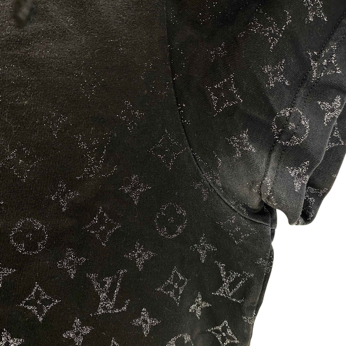 Men's Monogram Gradient T-Shirt Black Size XS - Photo 7