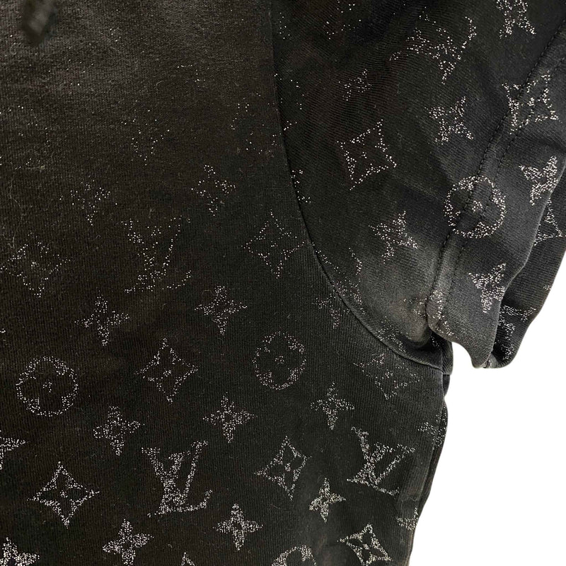 Men's Monogram Gradient T-Shirt Black Size XS