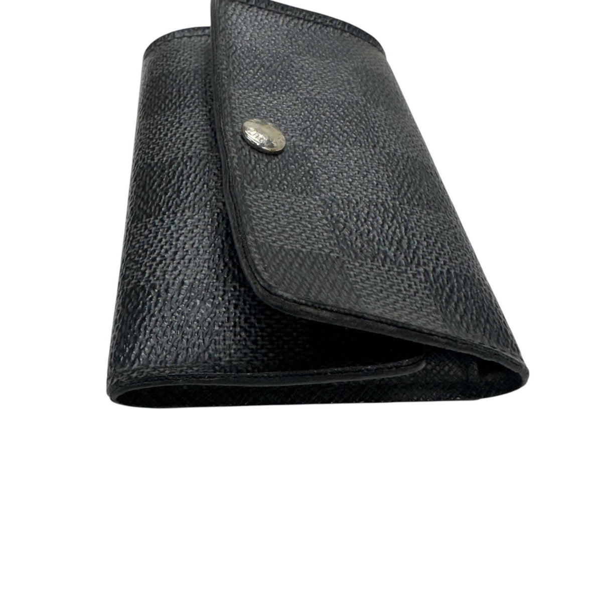 Men's Damier Graphite Key Holder Keyring Black - Photo 10