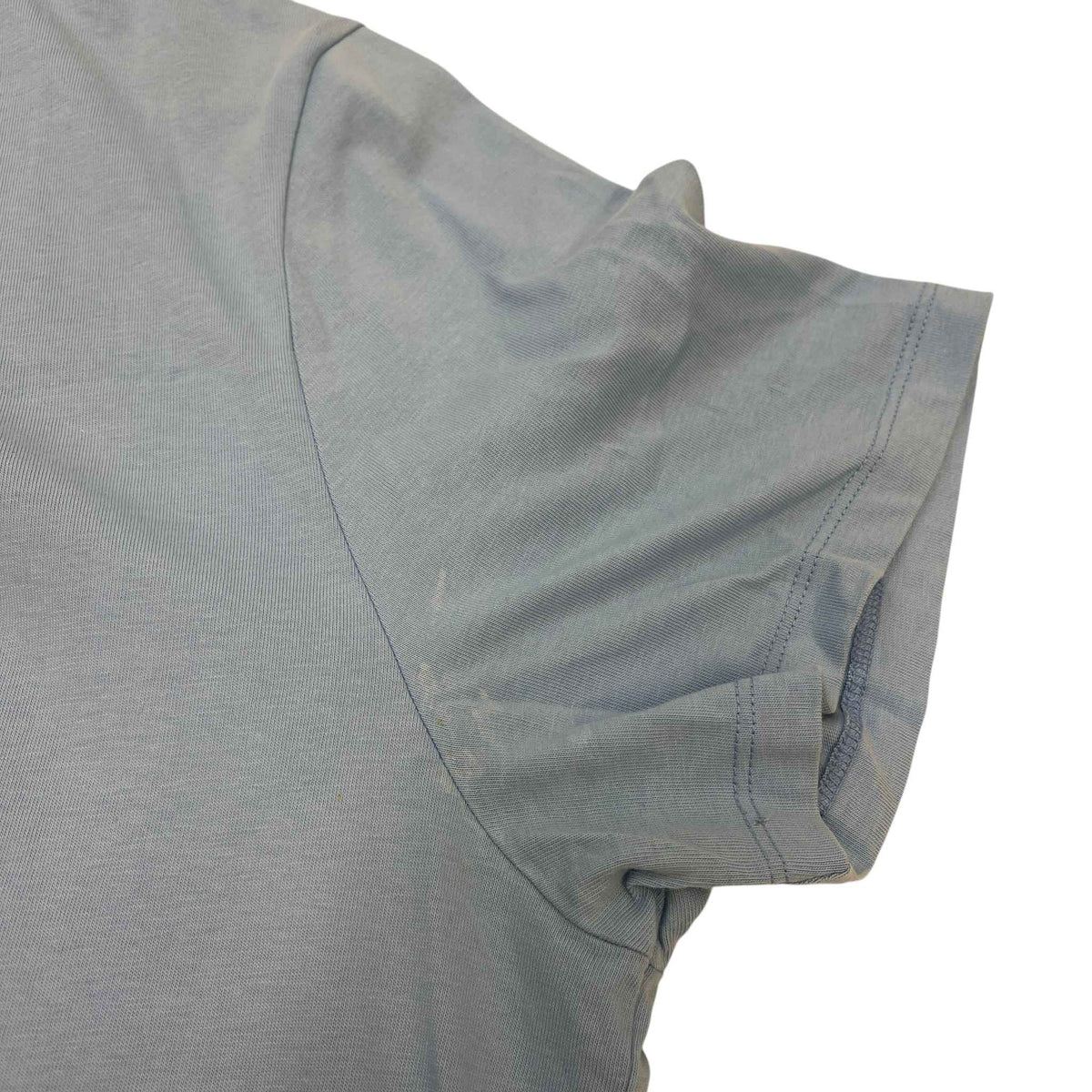 Men's Logo Print T-Shirt Blue Size XL - Photo 9