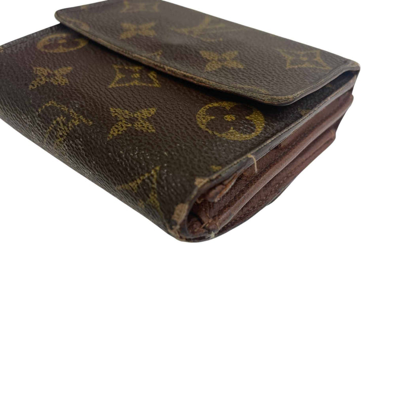 Women's Monogram Portefeuille Elise Wallet Brown