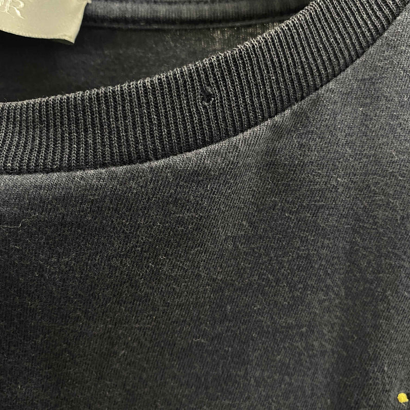 Men's x Kaws Bee Embroidered T-Shirt Navy Size XS