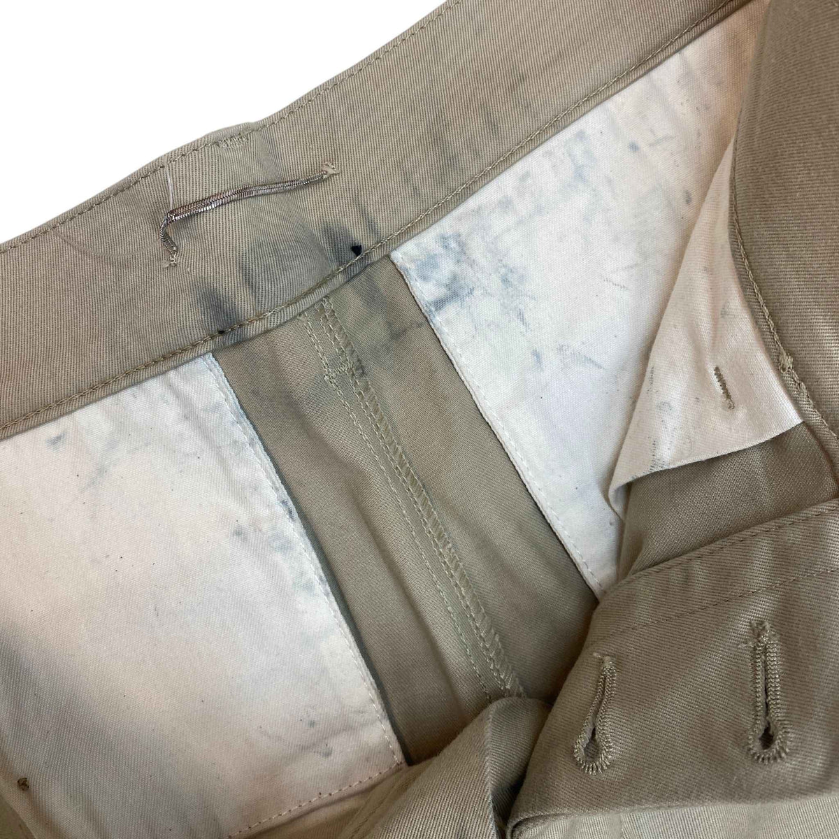Men's Chino Trousers Beige Size W31 - Photo 11