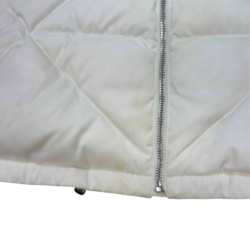 Men's Re-Nylon Down Jacket White Size XXL