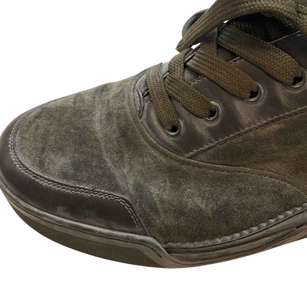 Men's Aurélien Low Trainers Khaki Size UK 11 / EU 45 - Photo 13