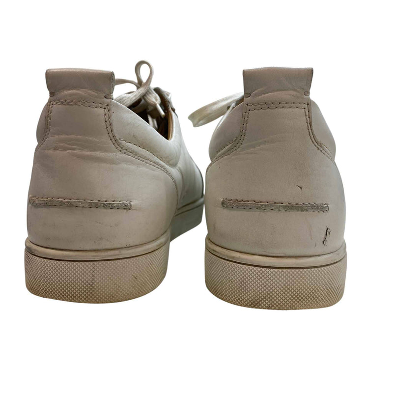 Men's Louis Junior Spikes Flat Low Trainers White Size UK 11 / EU 45