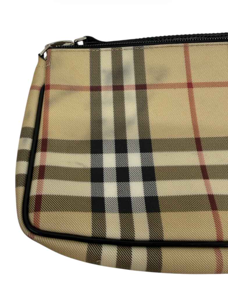 Women's Checkered Handbag Beige - Photo 13