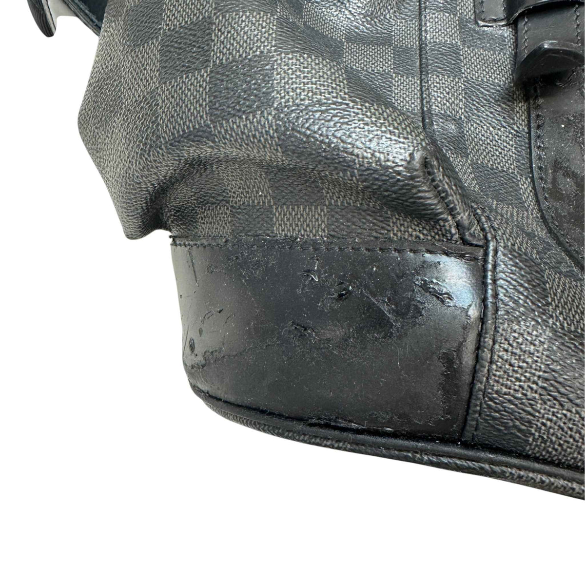 Men's Damier Graphite Christopher Backpack Black - Photo 15