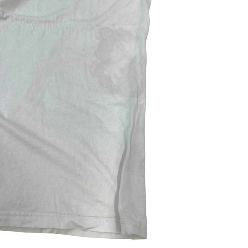Men's Logo Print T-Shirt White Size M