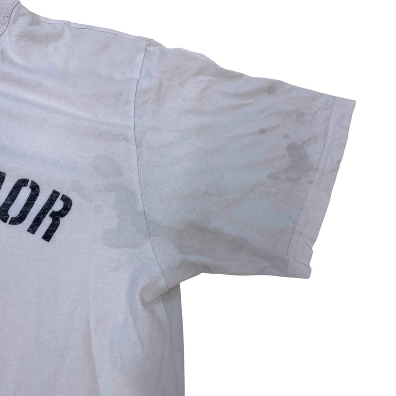 Men's Logo Print T-Shirt White Size M