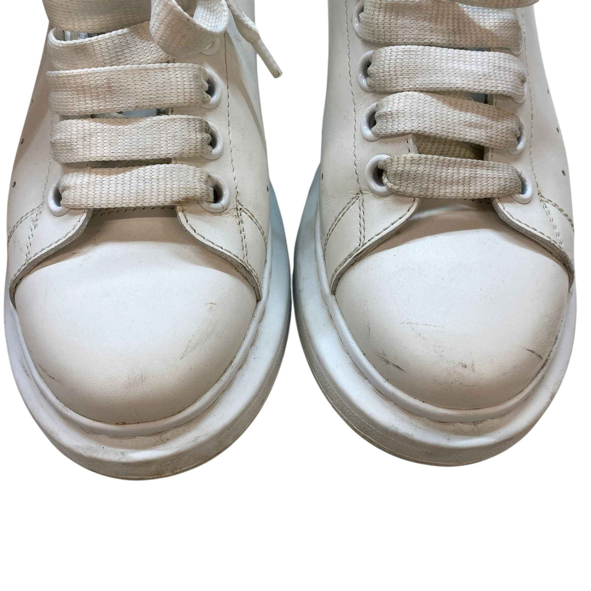 Women's Oversized Low Trainers White Size UK 5.5 / EU 38.5 - Photo 12