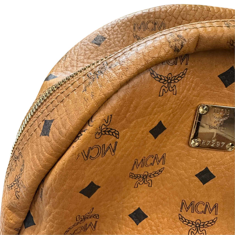 Women's Stark Visetos Backpack Brown