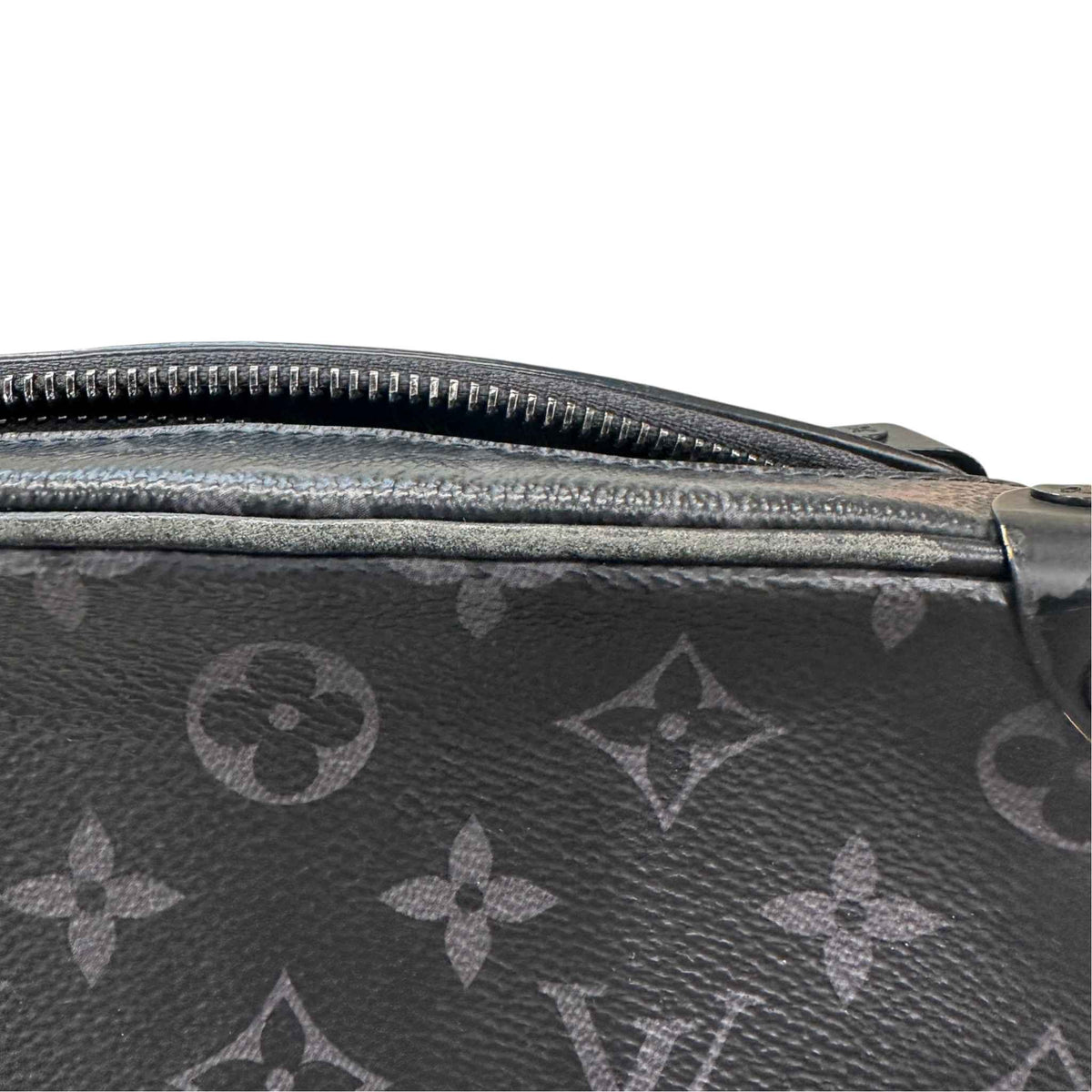 Men's Monogram Eclipse Mini Soft Trunk Messenger Bag Black - Photo 14