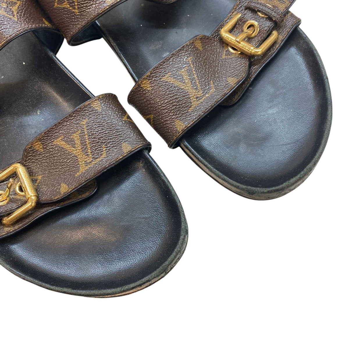 Women's Bom Dia Flat Comfort Sandals Brown Size UK 8 / EU 41 - Photo 12