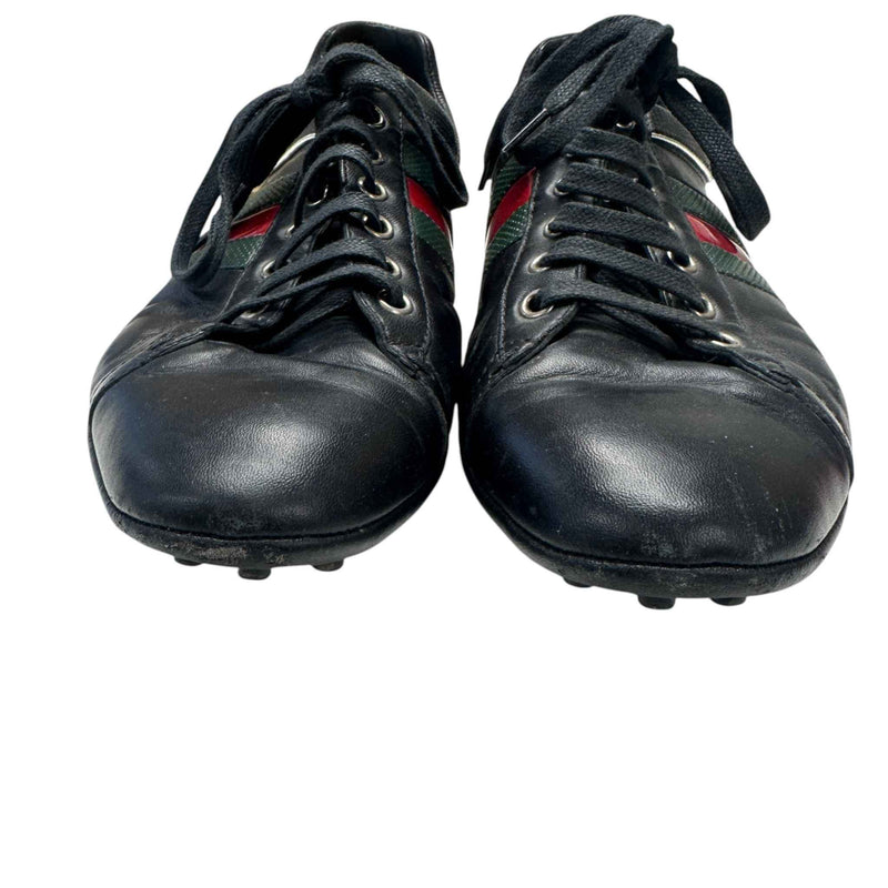 Men's Driver Web Low Trainers Black Size UK 8.5 / EU 42.5
