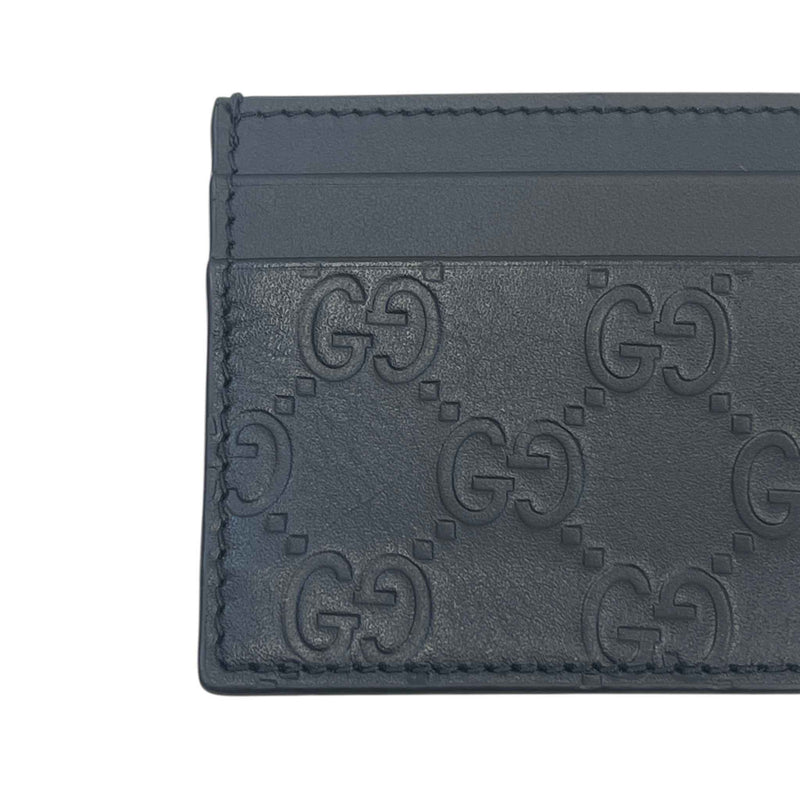 Men's GG Emblem Card Holder Black