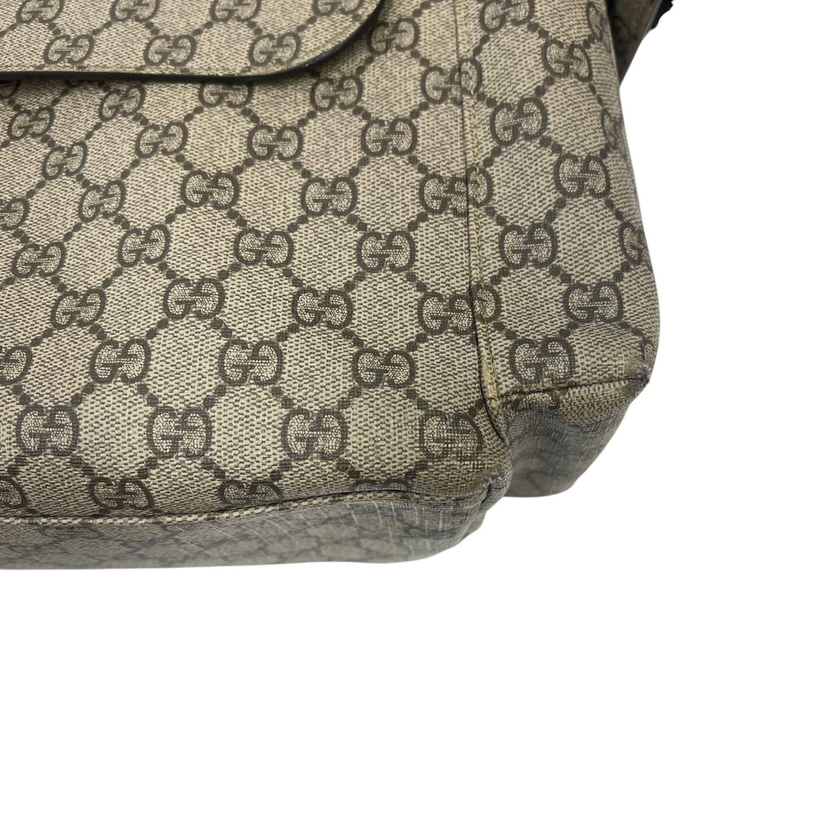 Women's GG Supreme Baby Changing Travel Bag Beige - Photo 21