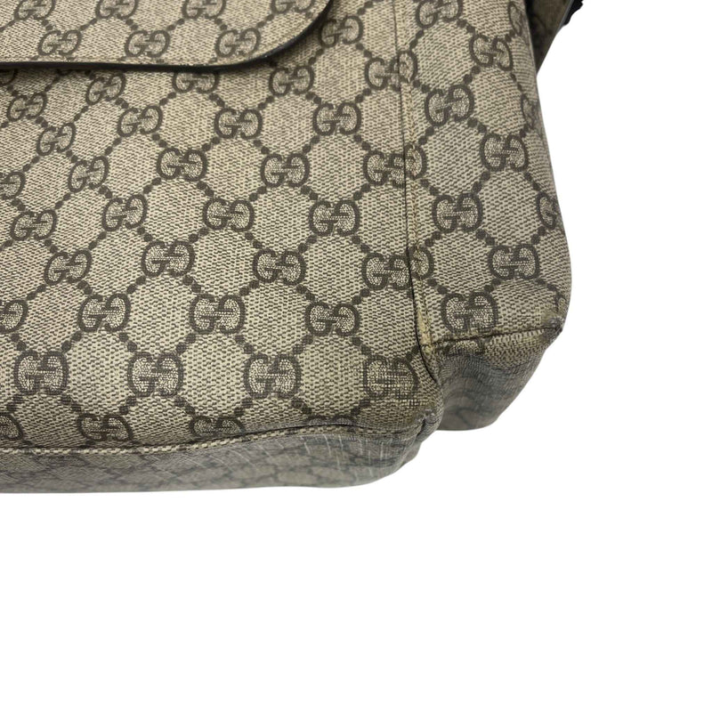 Women's GG Supreme Baby Changing Travel Bag Beige